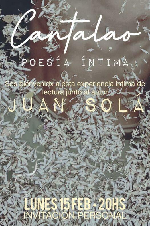 Juan Sola trae su poesía a Santa Clara del Mar