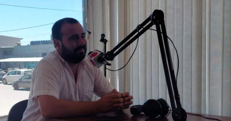 Germán Montes, Secretario de Cultura de Mar Chiquita, pasó por el aire de Radio Búnker.