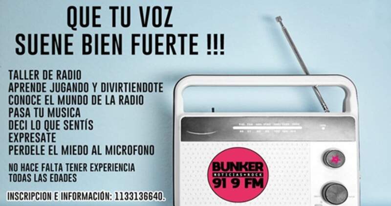 Sumate al nuevo taller de Radio